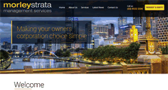 Desktop Screenshot of morleystrata.com.au